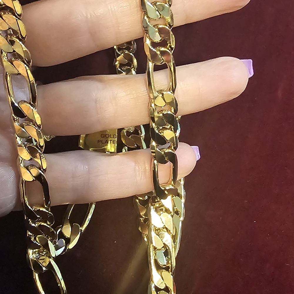 Gold Plated Chain Necklace